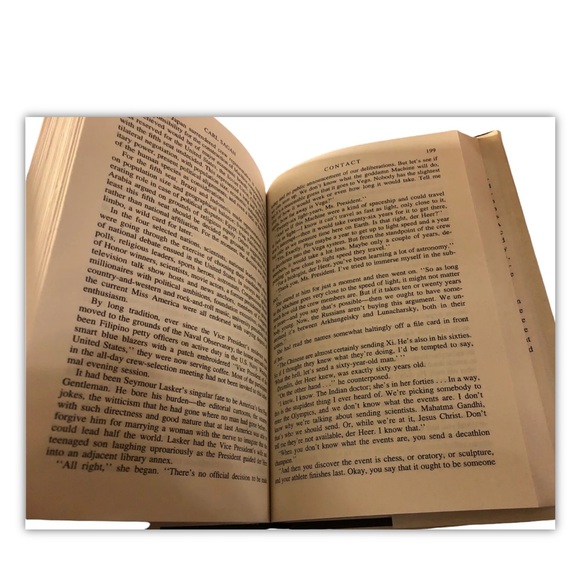 Contact Hard Cover 1985 Rare Movie Cover - Picture 5 of 9